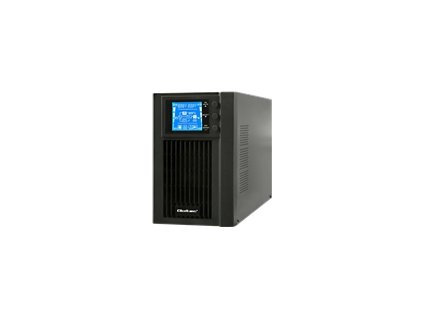 QOLTEC 53042 Qoltec Nepřerušitelný zdroj napájení On-line 1kVA 800W LCD USB