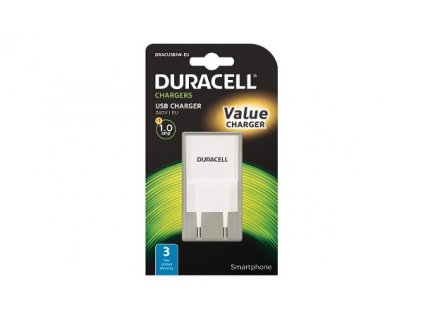 Duracell - USB Nabíječka pro čtečky & telefony 1A