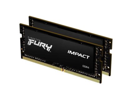 KINGSTON 16GB 2666MHz DDR4 CL15 SODIMM (Kit of 2) FURY Impact