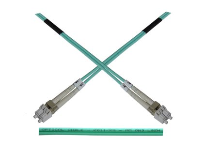 optix lc lc opticky patch cord 50 125 20m duplex om3 ies10414