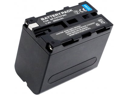 TRX baterie Sony/ 6600 mAh/ pro NP-F330/ NP-F550/ NP-F570/ NP-F770/ NP-F750/ NP-F930/ NP-F950/ NP-F960/ NP-F970 neorig.