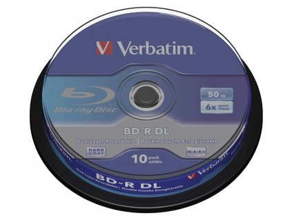 VERBATIM BD-R Blu-Ray DL 50GB/ 6x/ 10pack/ spindle