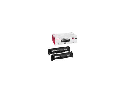 Canon toner CRG-718 / Black / Twinpack / 2x3400str.