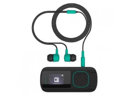 Energy Sistem MP3 Clip Bluetooth Mint (8GB, MicroSD, FM, sluchátka)