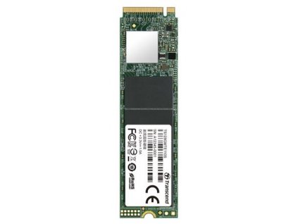 TRANSCEND MTE110S 128GB SSD disk M.2 2280, PCIe Gen3 x4 NVMe 1.3 (3D TLC), 1500MB/s R, 400MB/s W