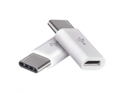 Emos adaptér USB 2.0 Micro-B samice - USB C samec, 2 ks