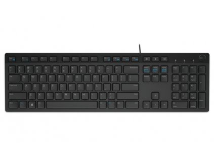 DELL klávesnice KB216/ multimediální/ ruská/ USB/ drátová/ černá