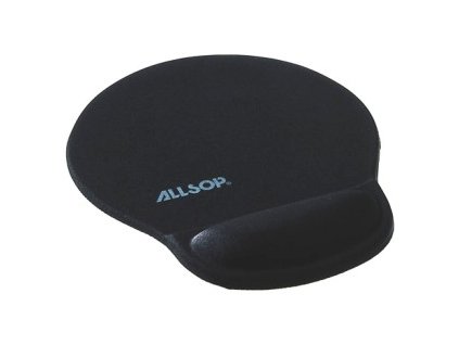 ALLSOP allsop Gelová podložka pod myš černá, 30mm podpora zápěstí (05940)