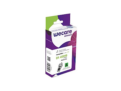 WECARE ARMOR páska kompatibilní s DYMO S0720740,Black/Green,9mm*7m