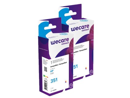 WeCare HP Armor sada ink pro CB337E 2x14ml,3 barvy,CB337E P20268W4 - kompatibilní