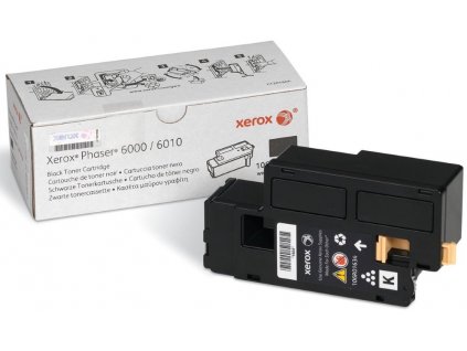 Xerox original toner Phaser 6000/ 6010/ černý/ 2000s