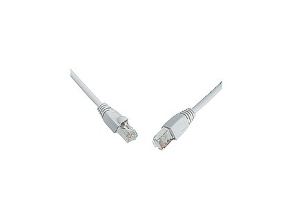 SOLARIX patch kabel CAT5E SFTP PVC 3m šedý snag proof