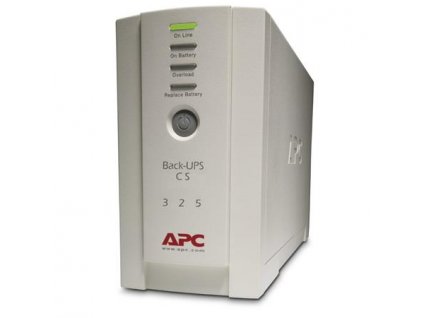 APC Back-UPS 325VA(210W), IEC 320, bez softwaru pro automatické vypnutí