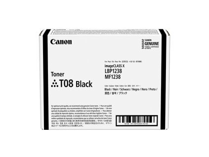 Canon cartridge T08/Black/pro i-SENSYS X C1238/11000str.
