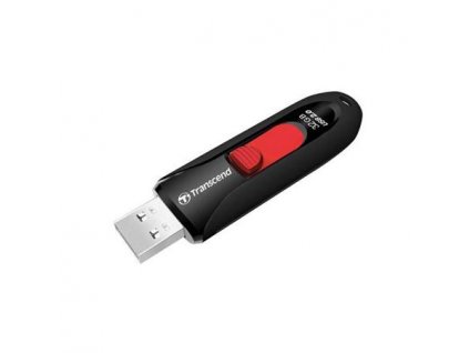 Transcend 32GB JetFlash 590, USB 2.0 flash disk, černo/červený