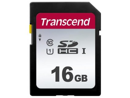 Transcend 16GB SDHC 300S (Class 10) UHS-I U1 paměťová karta