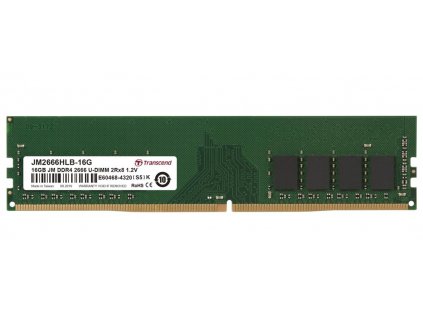 Transcend paměť 16GB DDR4 2666 U-DIMM (JetRam) 2Rx8 CL19