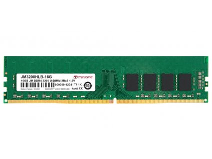 Transcend paměť 16GB DDR4 3200 U-DIMM (JetRam) 2Rx8 CL22