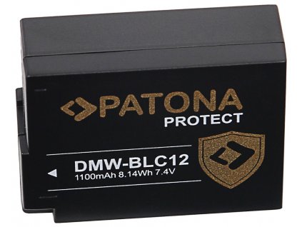 PATONA baterie pro foto Panasonic DMW-BLC12 E 1100mAh Li-Ion Protect