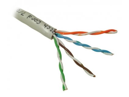 PLANET kabel UTP, drát, 4pár, Cat 5e, Elite, Dca, (balení 305m)