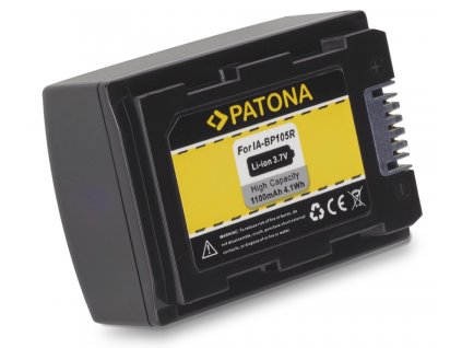 PATONA baterie pro digitální kameru Samsung IA-BP105R 1100mAh 3,7V Li-Ion