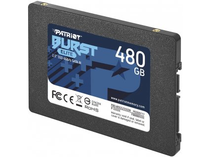 PATRIOT BURST ELITE 480GB SSD / Interní / 2,5" / SATA 6Gb/s /