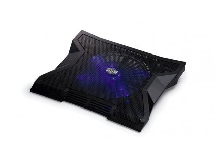 chladicí podstavec Cooler Master NotePal XL pro NTB 9-17'' black, 23cm blue led fan, 3port USB hub