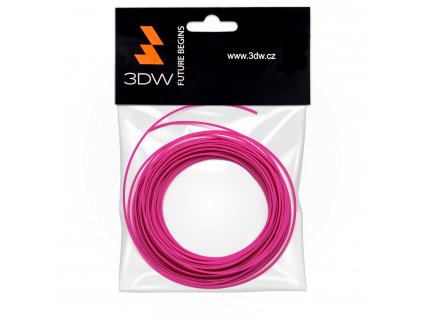 3DW - ABS filament 1,75mm růžová,10m, tisk 200-230°C