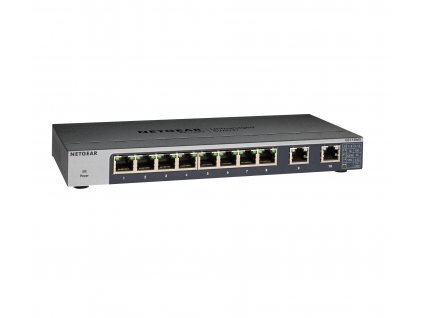 NETGEAR 5-speed Unmanaged Switches 10-Gigabit/Multi-Gigabit, GS110MX