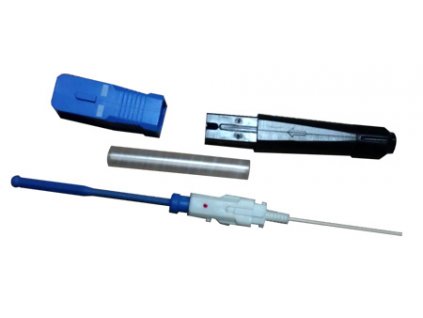 XtendLan SC konektor, splice-on, zabroušený /UPC, přímé navaření na kabel, kabel do průměru 3mm