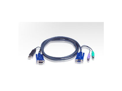 ATEN integrovaný kabel 2L-5503UP pro KVM USB 3m pro CS9138