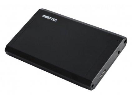 CHIEFTEC externí box USB3.0 pro 2,5" HDD/SSD, hliníkový
