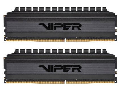 PATRIOT Viper 4 Blackout 32GB DDR4 3600MHz / DIMM / CL18 / 1,35V / Heat Shield / KIT 2x 16GB