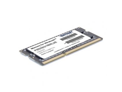 PATRIOT Ultrabook 4GB DDR3 1600MHz / SO-DIMM / CL11 / PC3-12800 / 1,35V