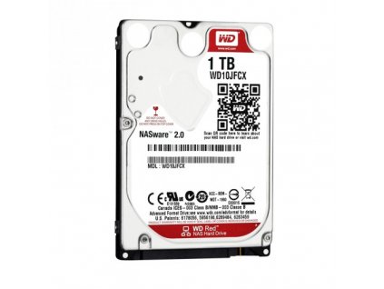 WD SCORPIO RED NAS WD10JFCX 1TB SATAIII/600,InteliPower, 2.5",9,5mm