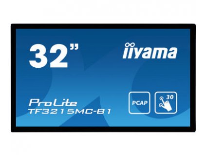 32'' iiyama TF3215MC-B1: FullHD, capacitive, 500cd/m2, VGA, HDMI, černý