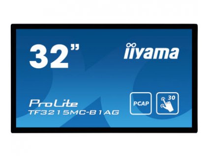 32'' iiyama TF3215MC-B1AG: FullHD,capacitive, 500cd/m2, VGA, HDMI, černý