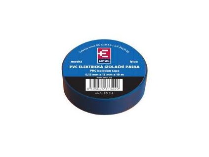 EMOS Izolační páska PVC 15mm / 10m modrá F61514