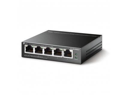 TP-Link TL-SG1005LP 5xGb (4POE+) 40W Desktop Steel Switch