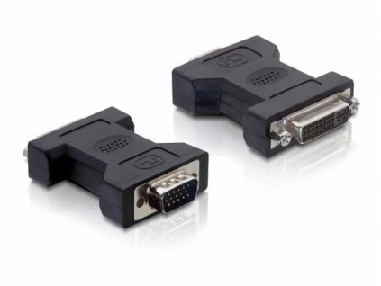 Delock Adaptér DVI 24+5 samice > VGA 15pin samec