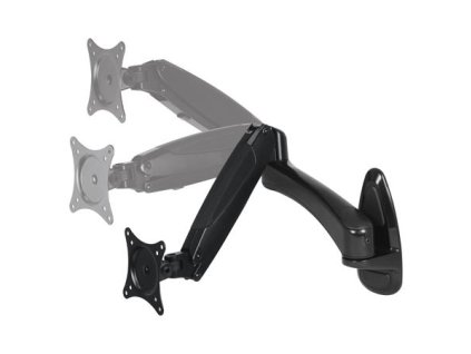 ARCTIC W1-3D nástěnný držák s ramenem pro monitor, 3D pohyb, 13"-32" LCD, VESA, do 8 kg, černý