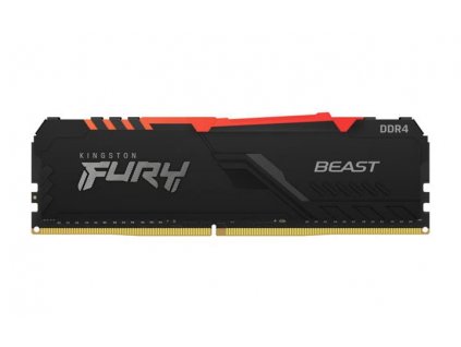 KINGSTON 16GB 3733MHz DDR4 CL19 DIMM 1Gx8 FURY Beast RGB