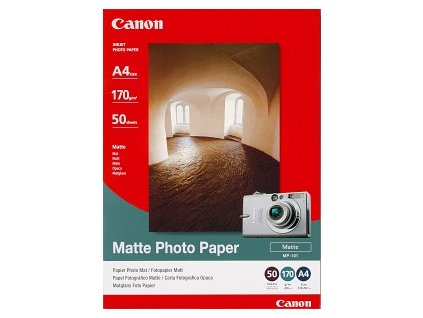 Canon fotopapír MP-101 - A4 - 170g/m2 - 50 listů - matný