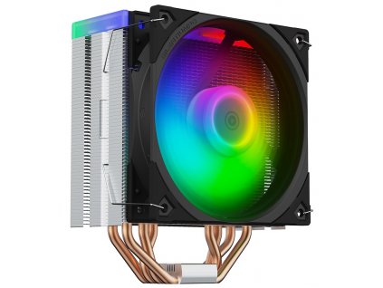 SilentiumPC chladič CPU Fera 5 ARGB / ultratichý/ 120mm fan/ 4 heatpipes / PWM/ ARGB / pro Intel i AMD