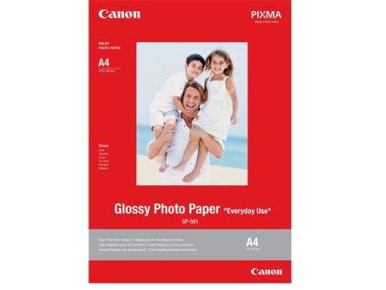 Canon fotopapír GP-501 - 10x15cm (4x6inch) - 50 listů - lesklý