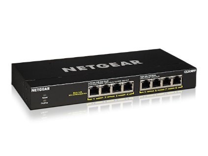 NETGEAR 8PT GE UNMANAGED SWCH W/POE/POE+