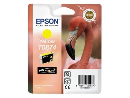 EPSON SP R1900 Yellow Ink Cartridge (T0874)