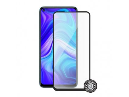 Screenshield XIAOMI Redmi Note 9 Tempered Glass protection (full COVER black)