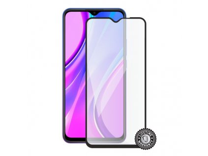 Screenshield XIAOMI Redmi 9 (full COVER black) Tempered Glass protection