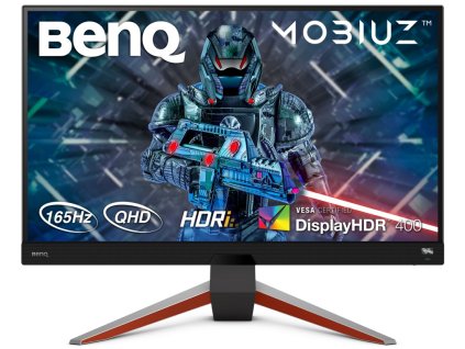 BENQ Mobiuz 27" LED EX2710Q/ 2560x1440/ IPS panel/ 1000:1/ 1ms/ 2x HDMI/ DP/ 165Hz/ repro/ černý